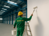 Thi công sơn và cải tạo nhà xưởng tại Bình Dương – Sài Gòn T&H
