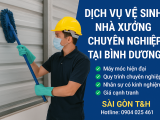 Dịch Vụ Vệ Sinh Nhà Xưởng Chuyên Nghiệp tại Bình Dương | Sài Gòn T&H