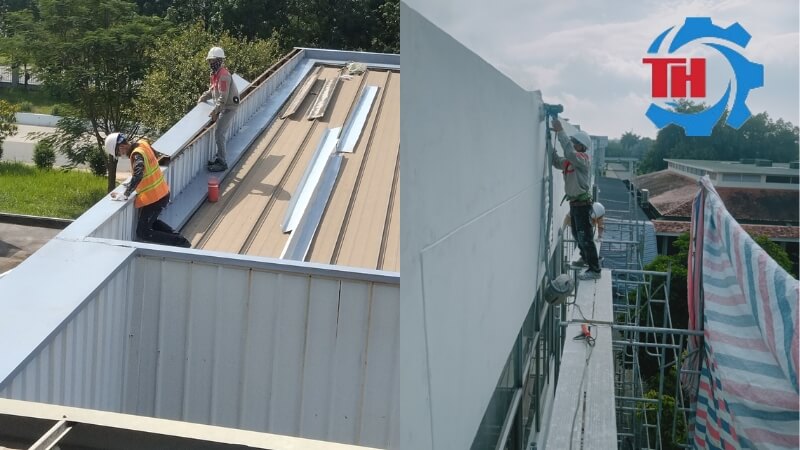 Dịch vụ cải tạo sửa chữa nhà xưởng tại Xây Dựng Sài Gòn T&H 